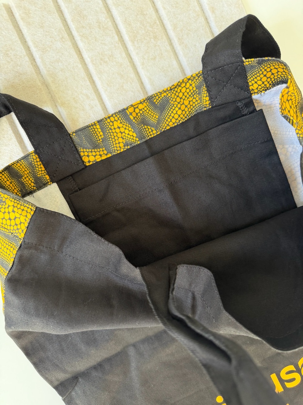 Yayoi Kusama M+ Museum Pumpkin Pattern Tote Bag Rare Find - Picture 4 of 7